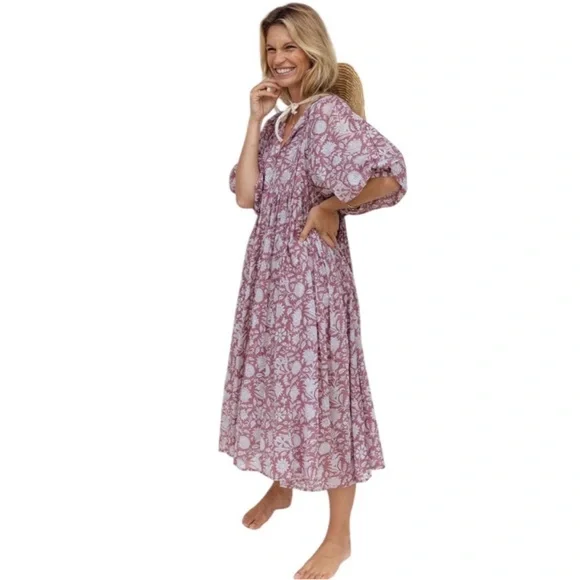 Daughter’s of India Kyra Midi Dress. S. NWT - Picture 2 of 10